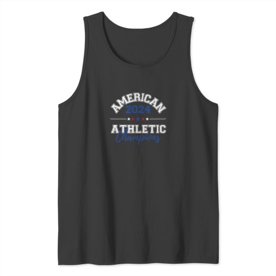 Discover Usa Athlete Champions 2024 Games Tank Tops
