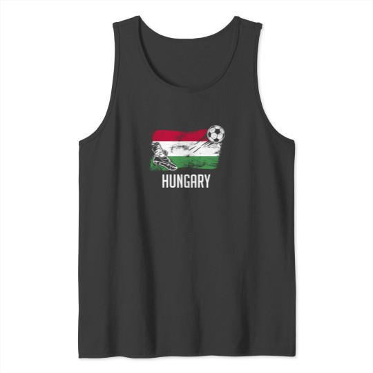 Discover Hungary Flag Jersey Hungarian Soccer Team Hungarian Tank Tops