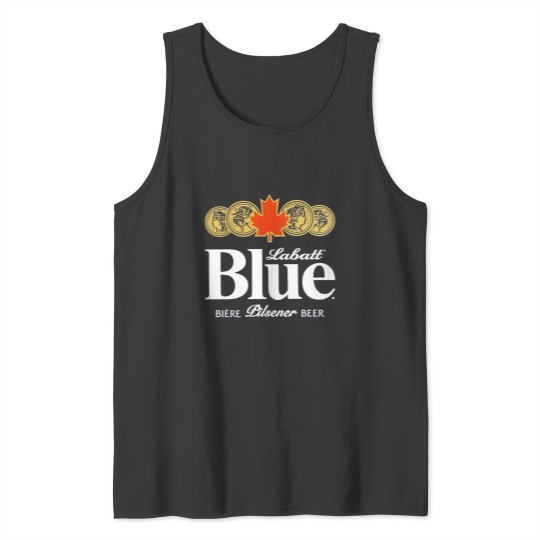 Discover blue labatt biere pilsener beer Tank Tops