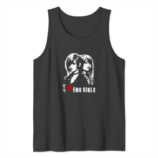 Discover I Love Emo Girls 1336 Tank Tops