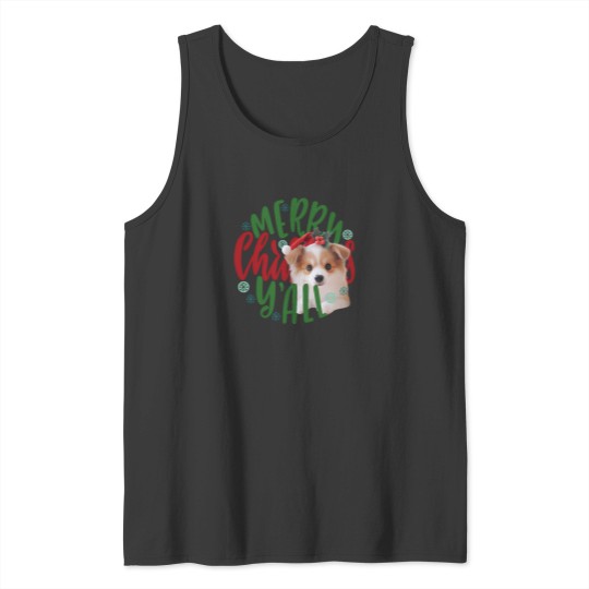 Discover Cute Dog Merry Christmas You All  Brafdesign Tank Tops