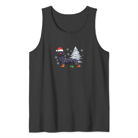 Discover Dachshund Christmas Light Decor Gift Xmas Gifts For Badge  Dog Lovers Tank Tops