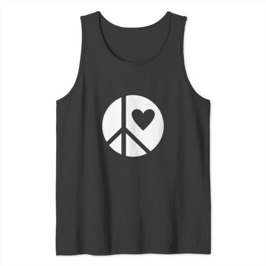 Discover Peace and love Tank Tops