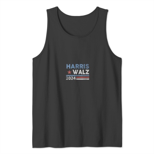 Discover Womens Harris Waltz 2024 Election Kamala Harris Tim Waltz 2024 Tank Tops