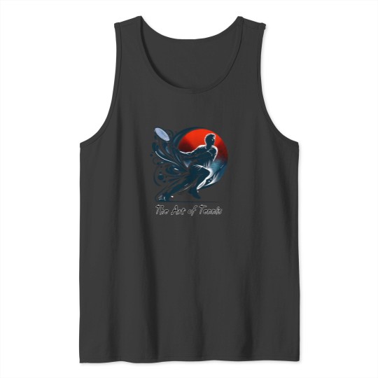 Discover The Art Of Tennis - Tennis In Motion Tank Tops