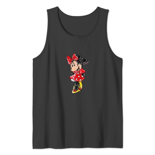 Discover famous mouse bow mouse Tank Tops