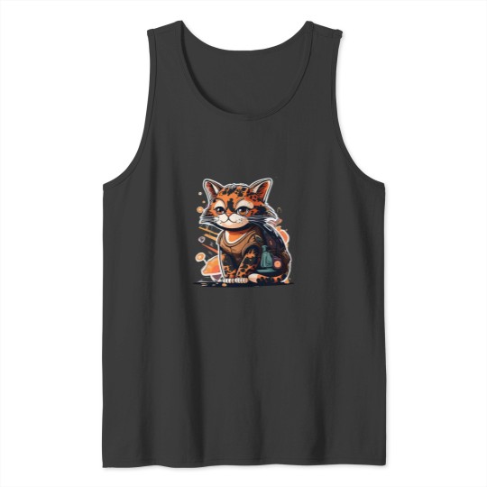 Discover Tortie kittyTortie kittyTortie kitty Tank Tops