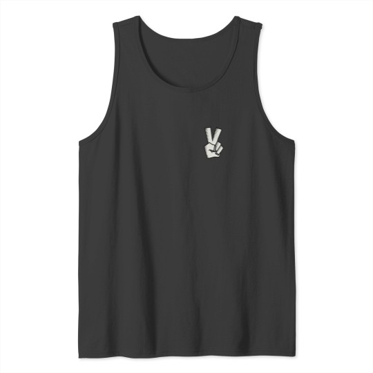 Discover Shinigami Death God Peace Hand Sign Tank Tops