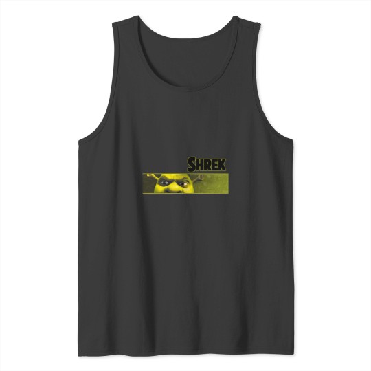 Discover Shrek Angry Ogre Eyes Logo Tank Tops