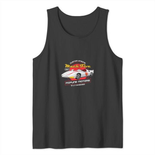 Discover Mach Five - Mifune Motors - Speed Racer Tank Tops