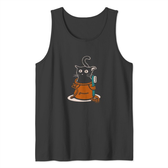 Discover Cat in a Chalk Bag  Rock Climbing Tank Tops