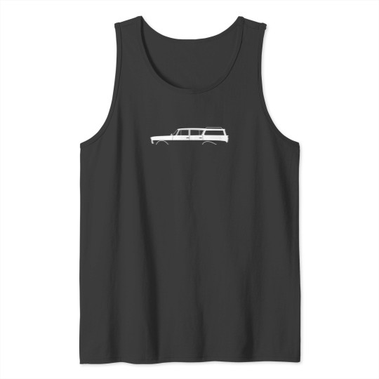 Discover Car-Silhouette---For-1960-Rambler-Classic-Station-Wagon T-Shirt Tank Tops