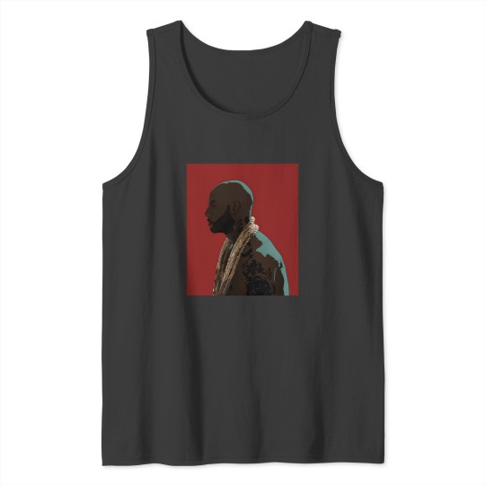 Discover Booba - Red Portrait Tank Tops