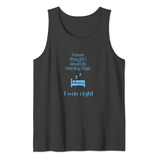 Discover Morning Yoga. Tank Tops