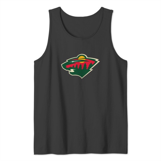 Discover Minnesota Wild Logo Tank Tops
