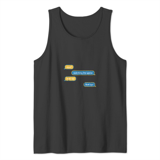 Discover WYD text message Tank Tops