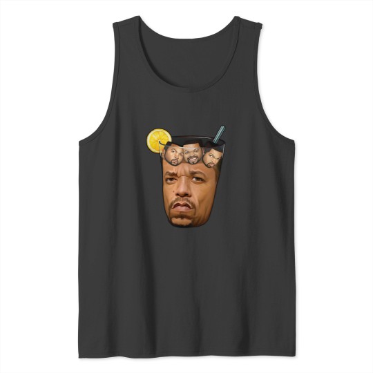 Discover Ice Cube Ice Tea Tank Top: Fun Design with Logo