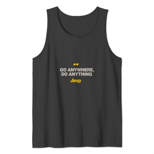 Discover Jeep Go Anywhere Do Anything Tank Tops