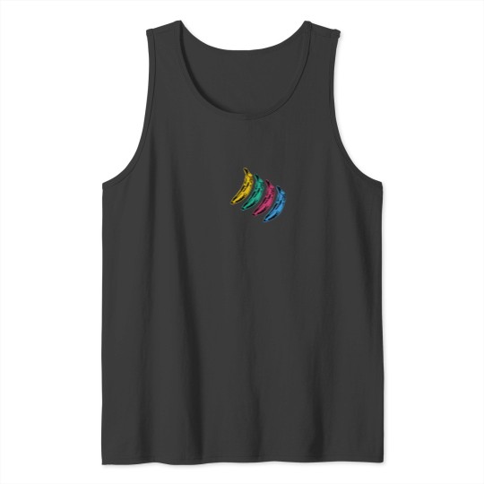 Discover Warhol Banana multi color Tank Tops