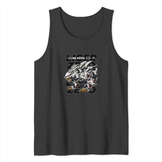 Discover Zoids Liger Zero Fan Art 2828 Tank Tops