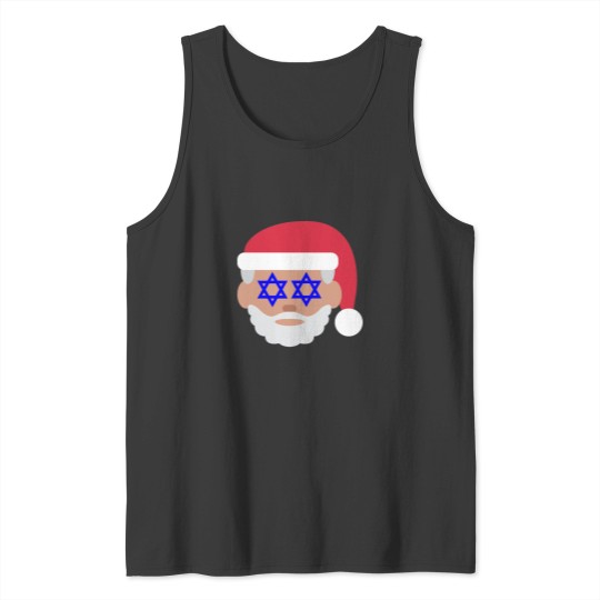 Discover Christmukkah Santa Claus Emoji Tank Tops
