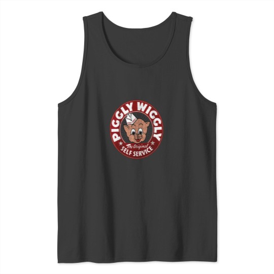 Discover Market Vintagess Logo Store Essential Tank Tops