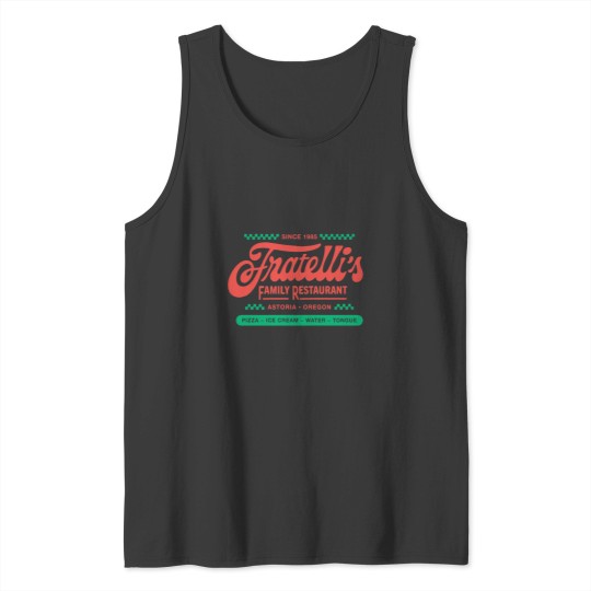 Discover Fratellis Restaurant Goonies Astoria OREGONss Tank Tops