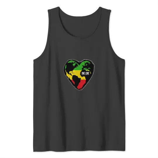 Discover The Bob One Love World Tank Tops