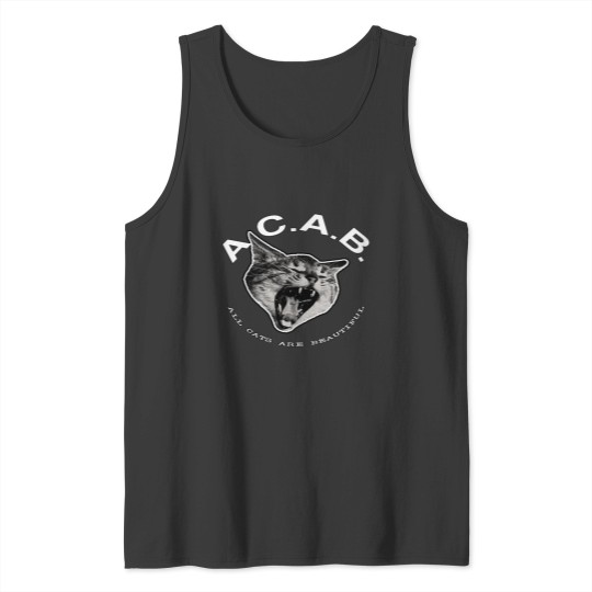 Discover ACAB All Cats Are Beautiful Tank Tops