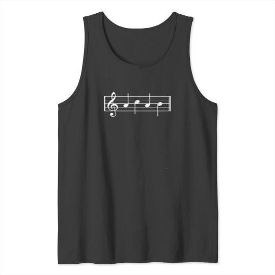 Discover ACAB In Musical Notes Tank Tops