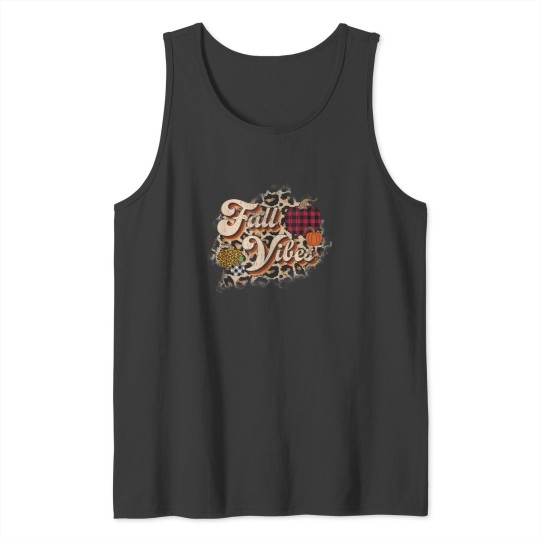 Discover Fall Vibes  Cute Fall Autumn Tank Tops