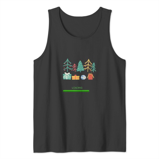 Discover Xmas Loading Tank Tops