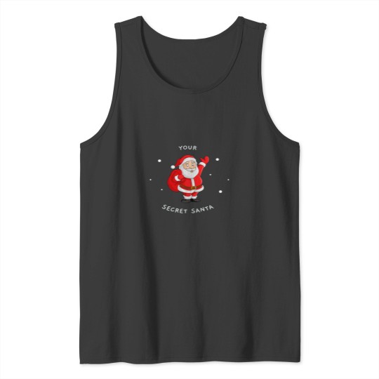 Discover Your Secret Santa Merry Christmas Tank Tops