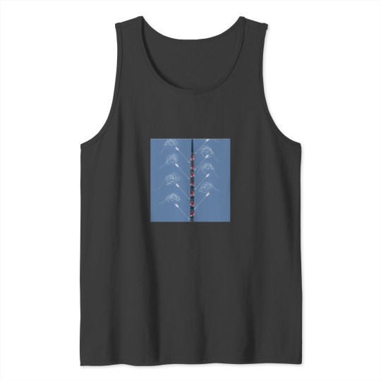 Discover heavy 8 crew boat Long Tank Tops