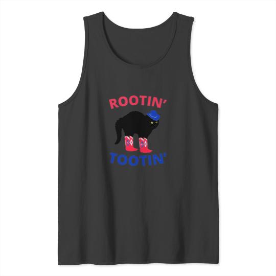 Discover Rotin Totin Cat Tank Tops
