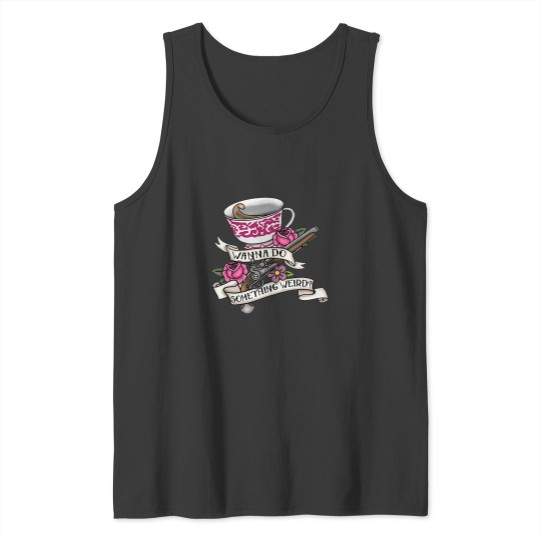 Discover Notre drapeau signifie la mort Je veux faire quelque chose de bizarre classique Tank Tops