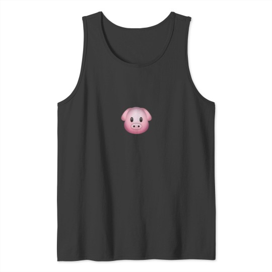 Discover Cute Pig Emojiss Tank Tops