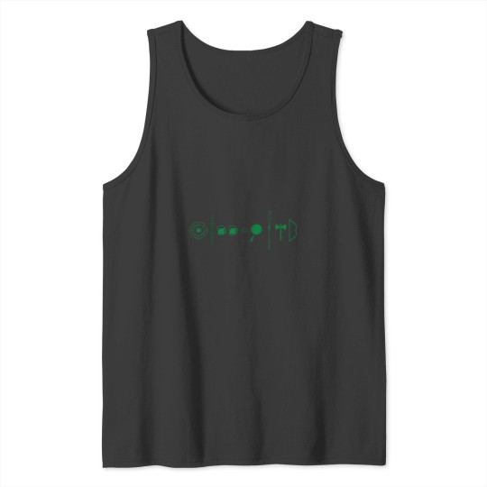 Discover The Fellowship Green Fantasy Tank Tops