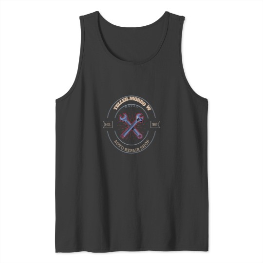 Discover Teller Morrow Automotive Repair Shop Tee Tank Tops