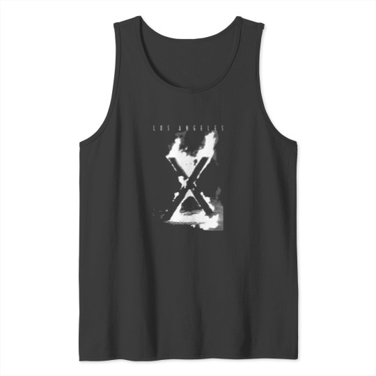 Discover X los angeles t shirt Essential Tank Tops