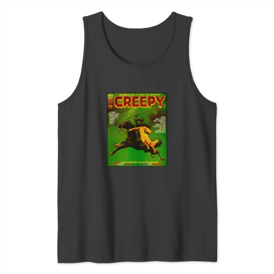 Discover YEP ITS ANOTHER GREAT Vintagess CREEPY 76 MAGAZINE COVER! Tank Tops