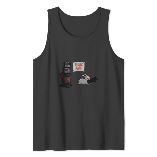 Discover The Black Night Vs The White Rabbit Essential 1 Tank Tops