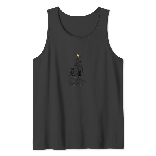 Discover Christmas Cat - Meowy Xmas - Cat Lovers Gift Tank Tops