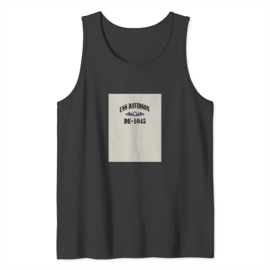 Discover USSss DAVIDSON DE1045 SHIPS STORE Tank Tops