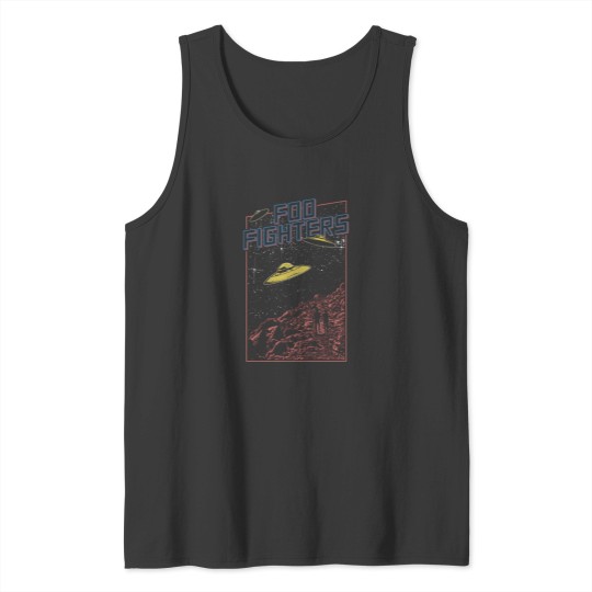 Discover Ufoo Space Galaxy FF Band Album Tank Tops