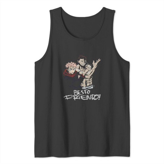 Discover yuji itadori and aoi todo besto friendo in cool scribble art Tank Tops