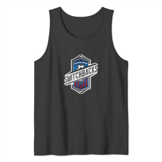 Discover Colorado S Switchbacks Fc Logo1 Tank Tops