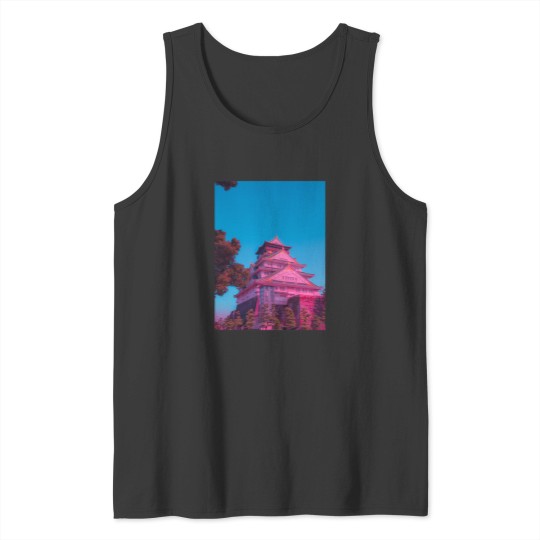 Discover Osaka Pink Castle 2017 Tank Tops