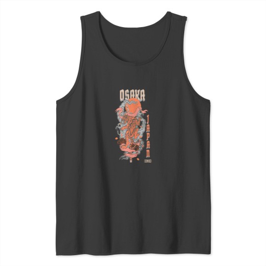 Discover Osaka Japan Tattoo-Themed Shirt Design 3088 Tank Tops