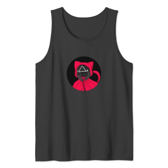 Discover Squid Cosplay Mask With Hood Tank Tops